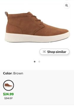 Brand new, never worn. Men's IZOD Palmer Casual Brown shoes