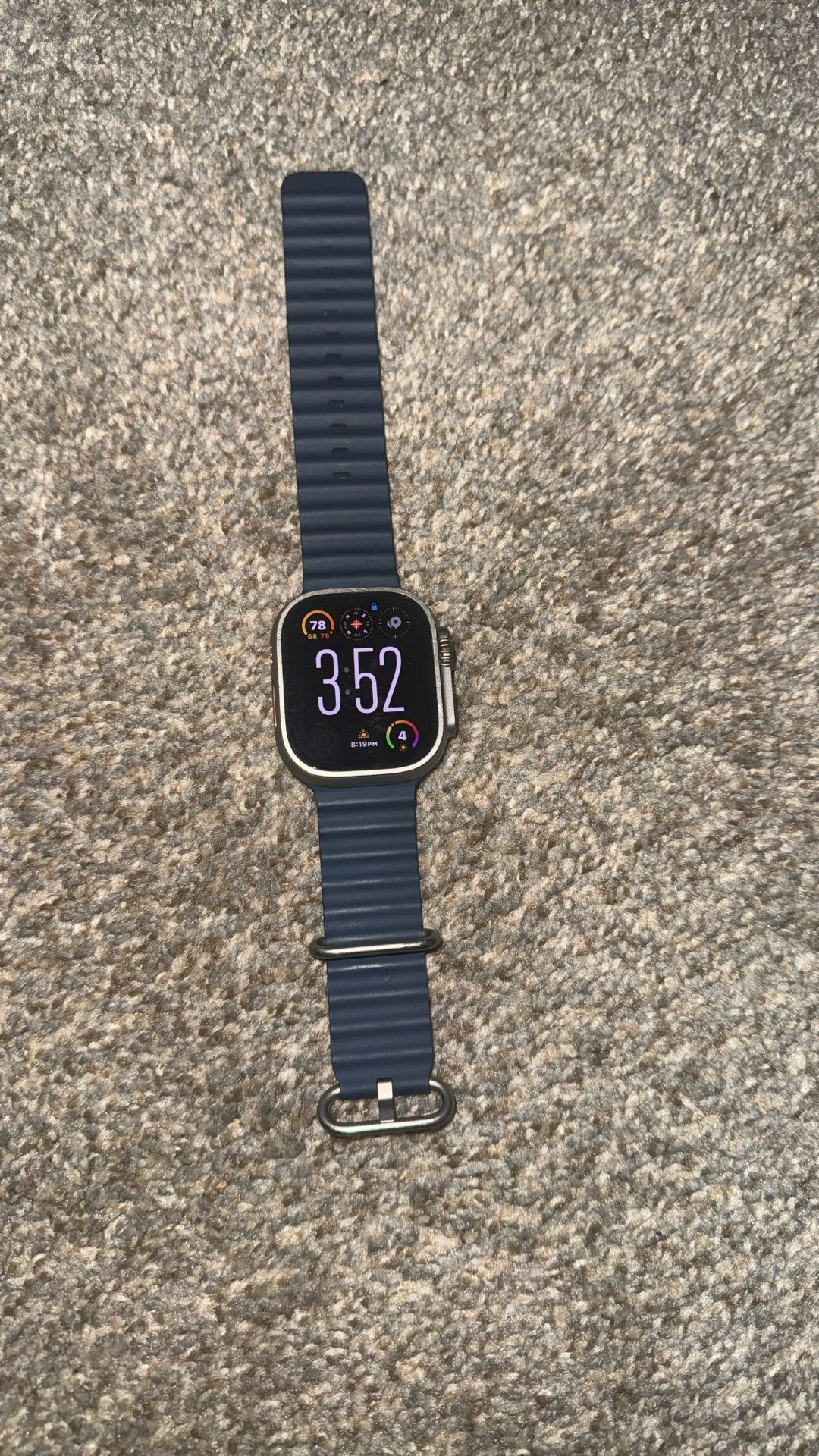 Apple Watch Ultra 2 Sliver And Orange Model Number (MREG3LW/A) 