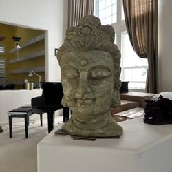 Decorative Buddha Statue - Possibly Soapstone - Very Heavy - Pickup In Granada Hills 