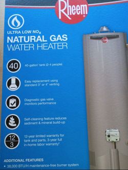 Free Installation 40gWater heater