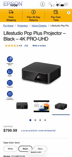 Epson google tv projector