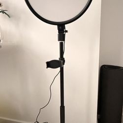 Large Ring Light With 79” Stand 