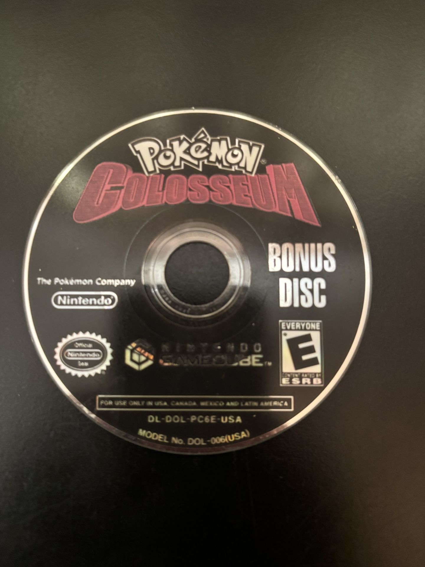 Pokémon Colosseum Bonus Disc