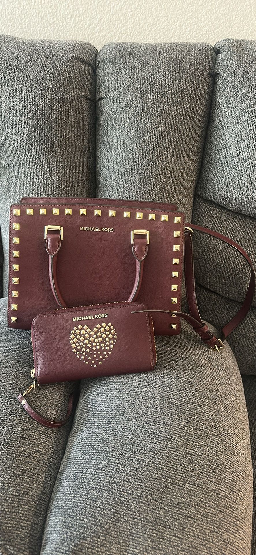 Purse And Matching Wallet