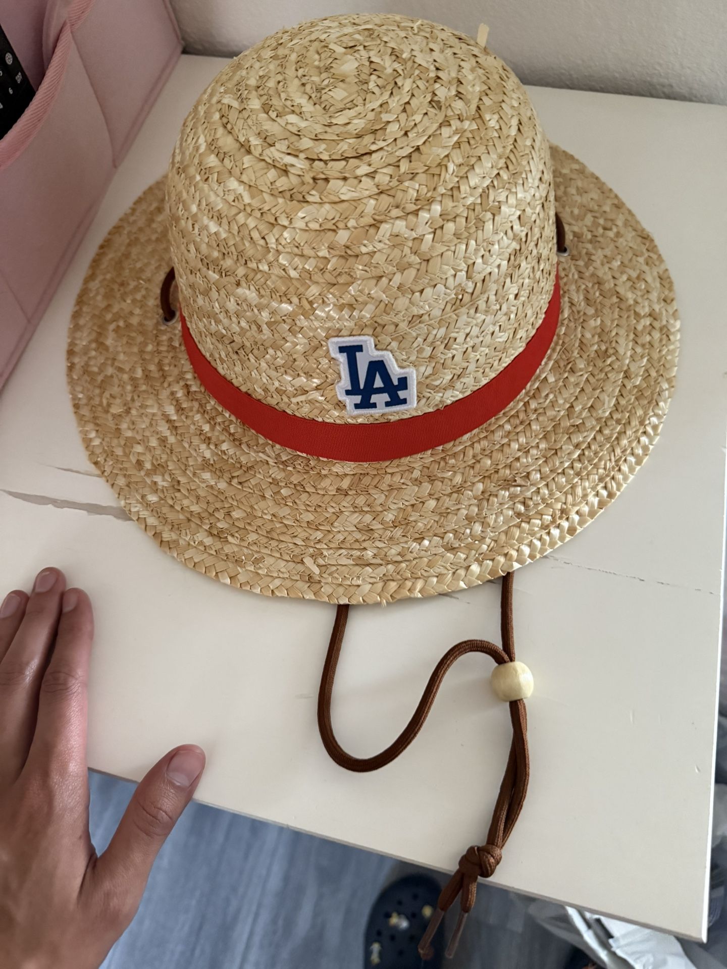 One Piece Los Angeles Dodgers Straw Hat