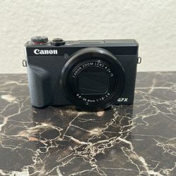 Canon PowerShot G7X Mark III 20.2MP 4K Digital Camera 4.2x Optical Zoom Black