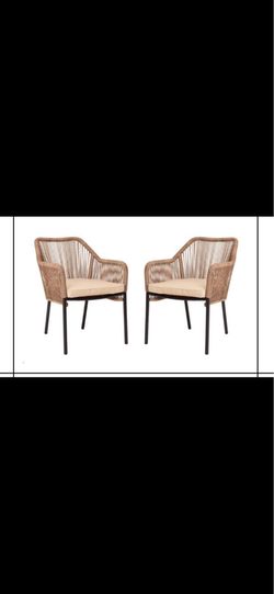 Patio chairs set (2)