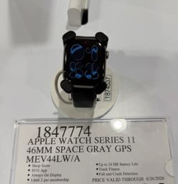 Apple Watch 46mm 11 Space Grey