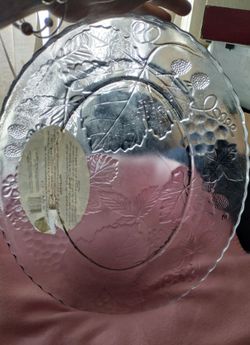 Vintage Glass Tray