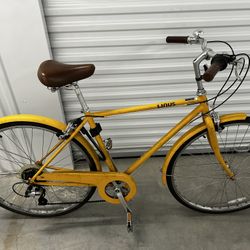 Linus bike - Yellow/brown