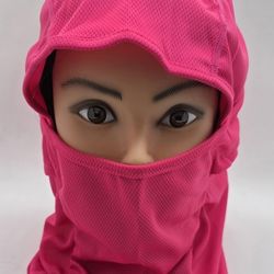 Bright Pink Balaclava Unisex