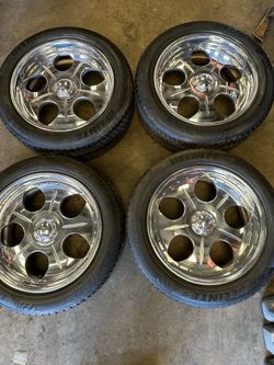 20” Billet wheels & Tires