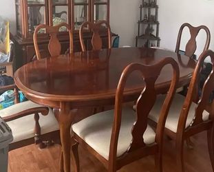 Cherry dining room set