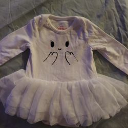 Ghost Onesie 0-3 Months 