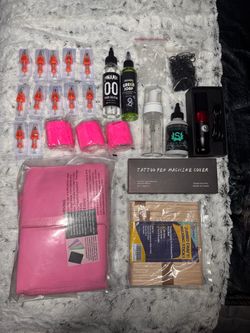 Complete Professional Wireless Tattoo Kit (Wormhole + Full Accessories)