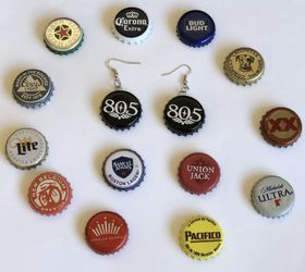 Beer earrings, customized!
