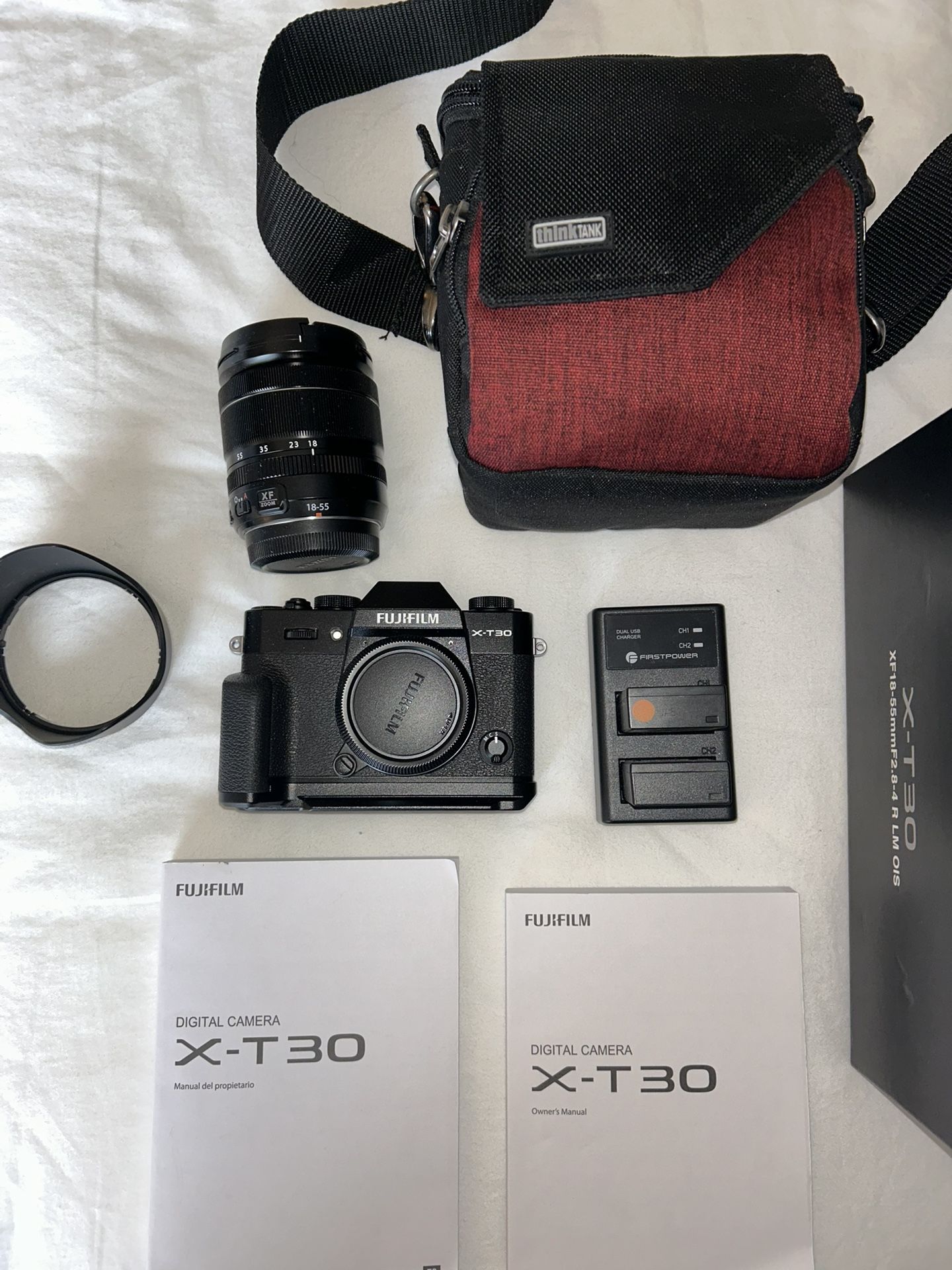 Fujifilm XT30 XF18 55mmF2.8-4 R LM Black