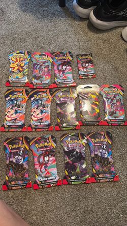 Pokémon TCG Booster Packs Lot – Chaos Rising & Pitch Black
