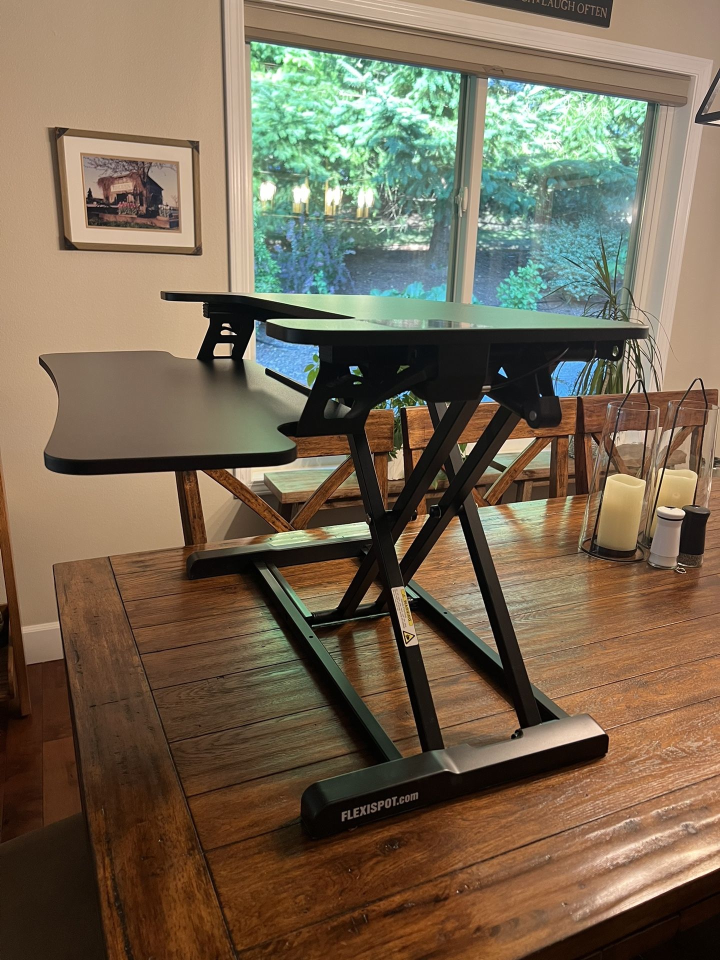 FLEXISPOT 28'' Height-Adjustable Sit-to-Stand Desk Riser