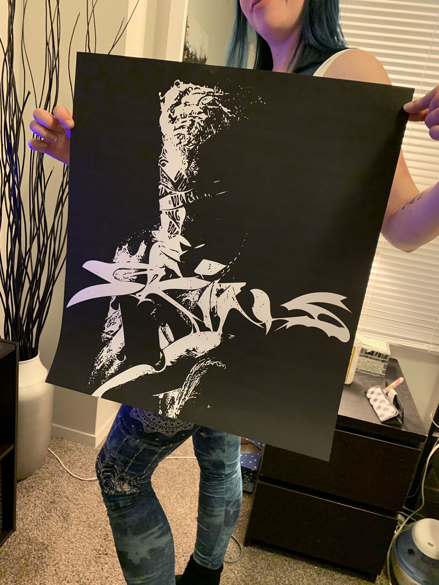 XXXTENTACION Skins album poster