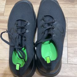 Oofos Oomg Sport LS Black Lace Up Recovery Comfort Running Walking Shoes Mens 