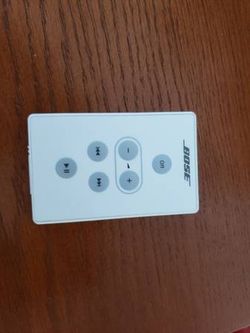 Genuine Original OEM Bose SoundDock Remote Control White
