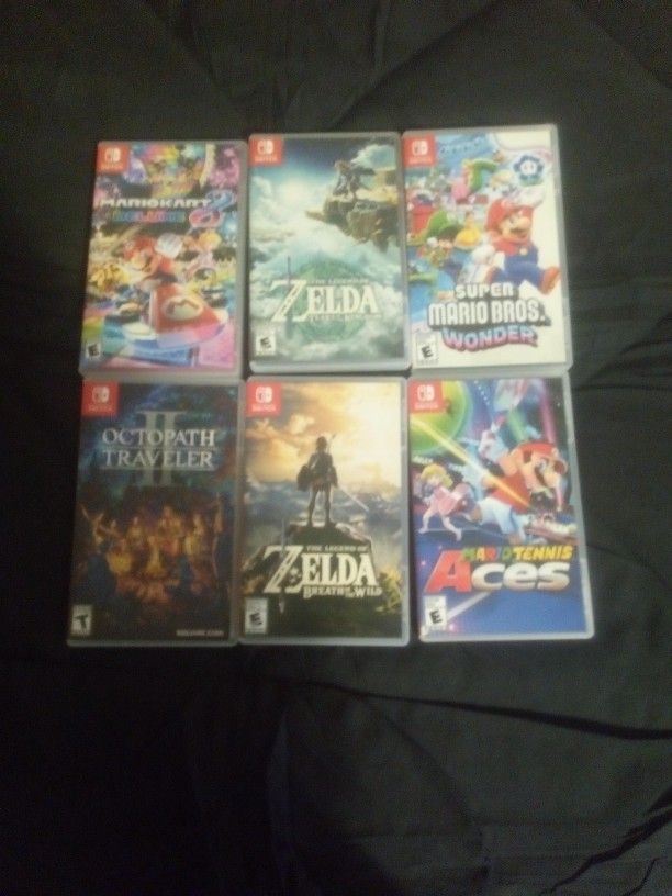 Nintendo Switch Game CASES ONLY