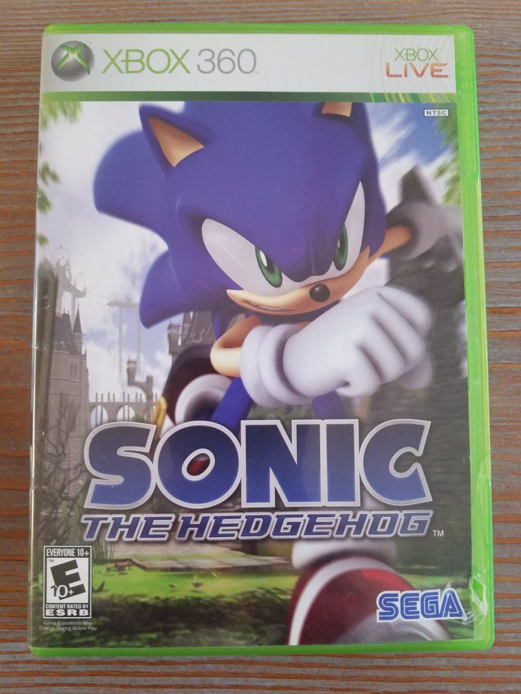 Sonic the Hedgehog XBox 360 Game