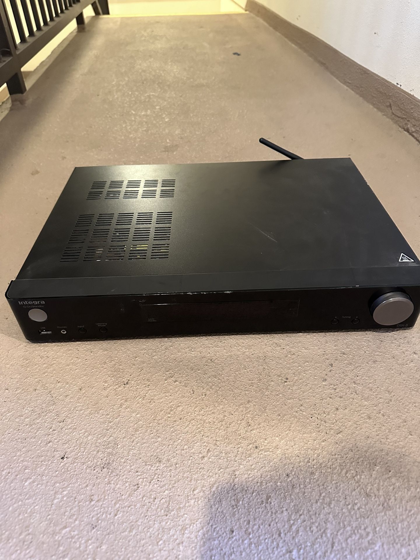 Integra DSX-3 5.1-channel slimline home theater receiver with Wi-Fi®, Bluetooth®, and Chromecast built-in
