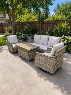 4pc outdoor patio furniture set
