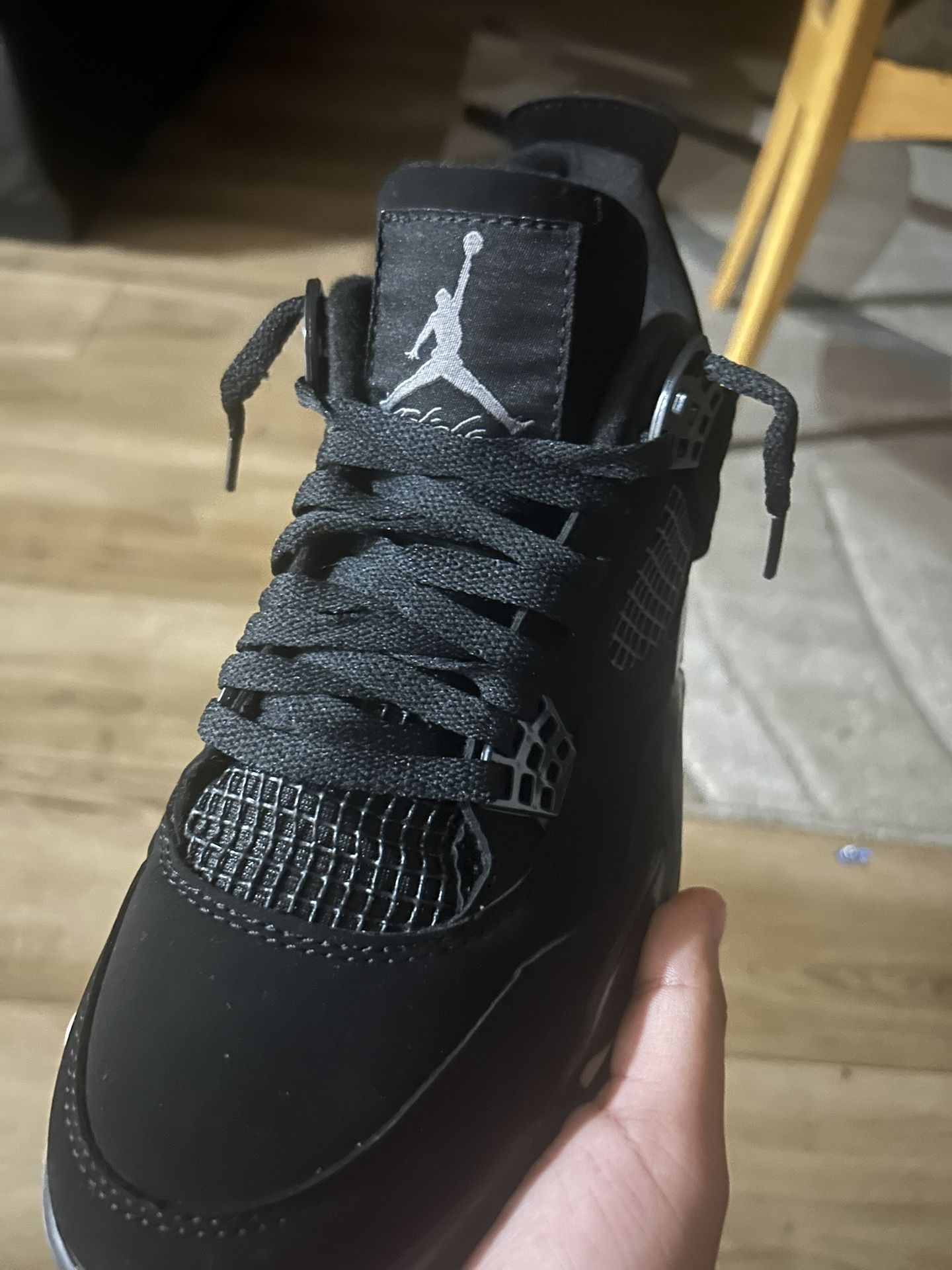 Jordan 4s Black Cats Size 8