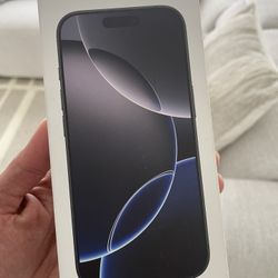 iPhone 16 Pro 1tb Black Brand New Factory Unlock From Apple 