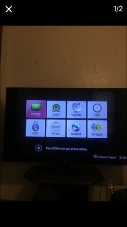 Lg 55 in flat screen smart tv for the low