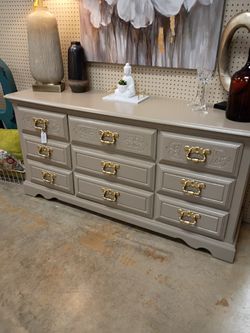 A Taupe Dresser
