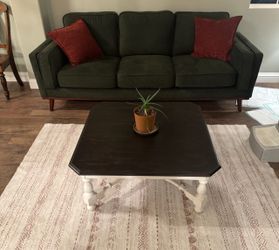 Two-Tone Wood Coffee Table