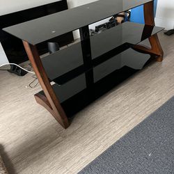 3 Tiered Glass Entertainment Center/TV Stand