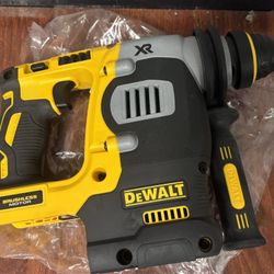 DEWALT 20V MAX XR Cordless Brushless 1 in. SDS Plus L-Shape Rotary Hammer (Tool Only)