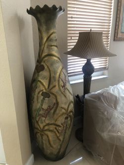 Giant large Antique Art Vase