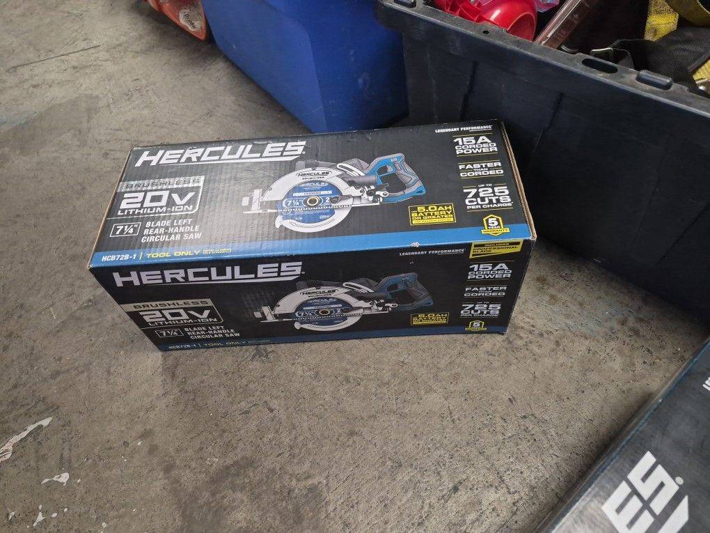 Hercules Blade Left Rear Handle Circular Saw( Tool Only)