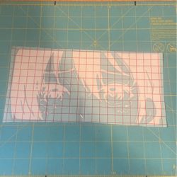 anime car decal / window sticker 
