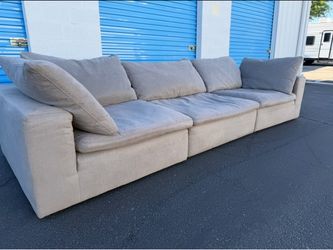 3 Piece Gray Cloud Couch 🚛🚛 Free Delivery 🚛🚛