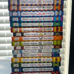 Diary Of A Wimpy Kid Books 1 - 18