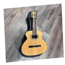 although physical Acoustic Guitar Rich Music and Classic Expert Design