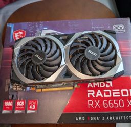 Amd radeon 6650 xt gpu