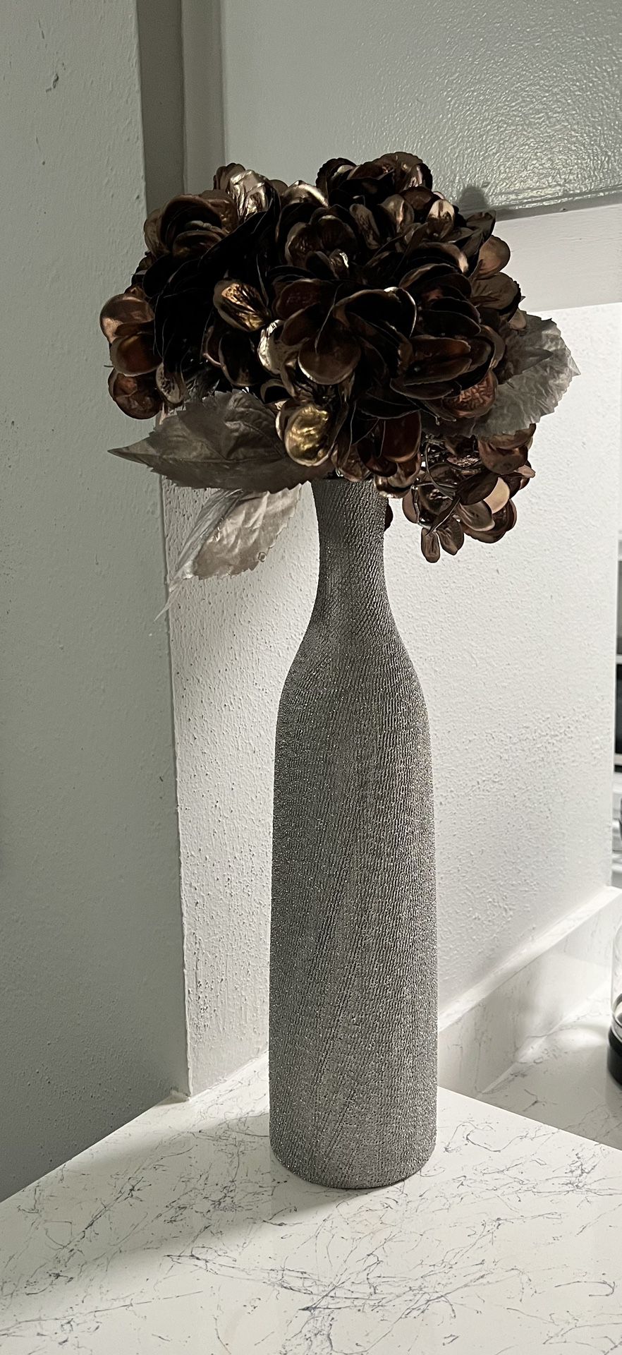 Beautiful Accent Vase with Flowers