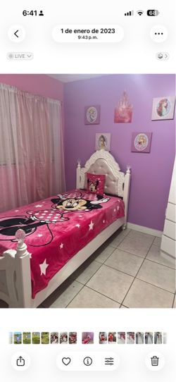 White Twin Bed Frame with Tufted Headboard