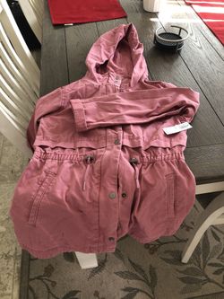 Girls waterproof jacket