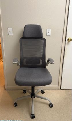 Mimoglad Office Chair, High Back Ergonomic Desk Chair with Adjustable Lumbar Support and Headrest