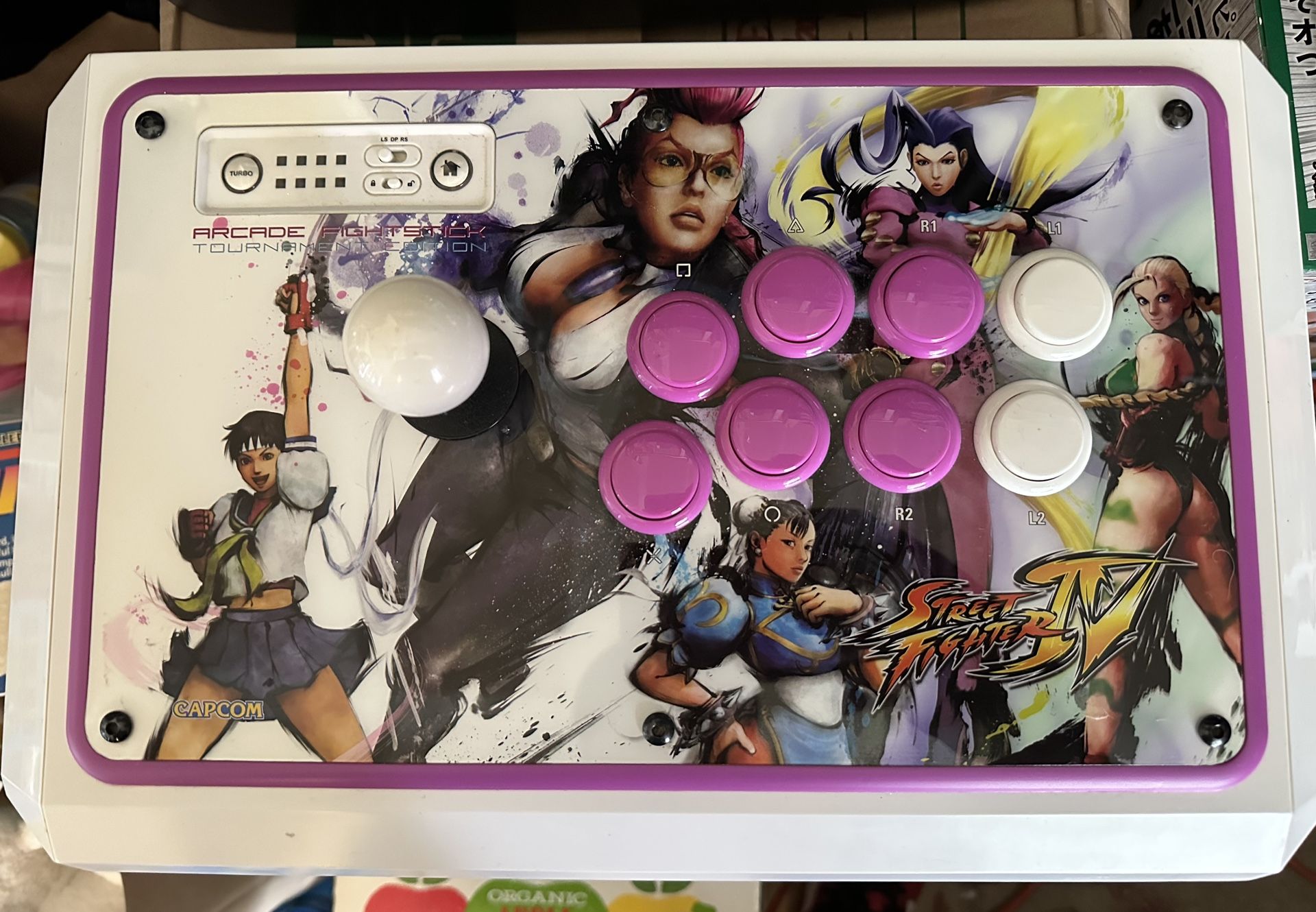 Street Fighter Femme Fatale Arcade Fightstick Tournament Edition