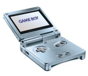 Game Advance Silver console